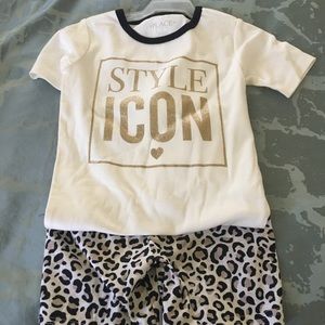 Little girls Style Icon pajamas